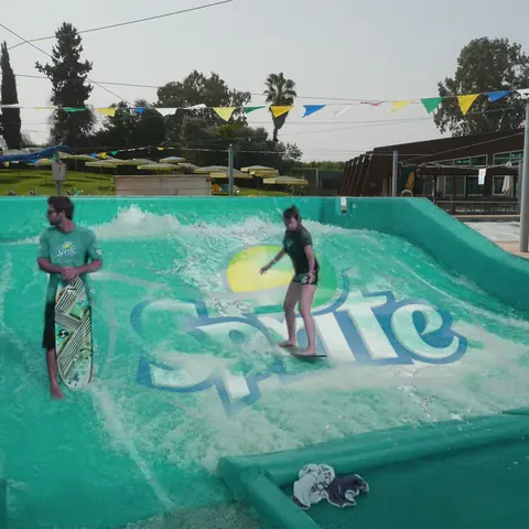Sprite wave pool