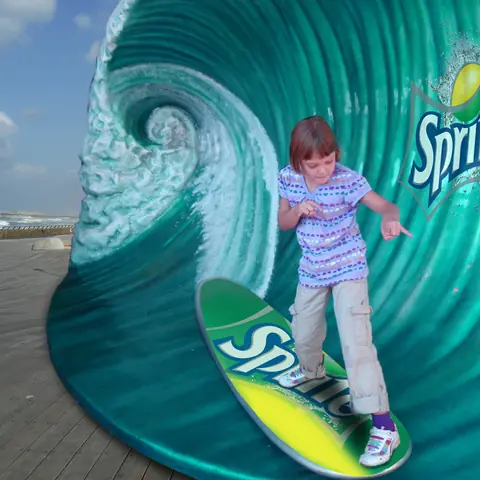 Sprite wave