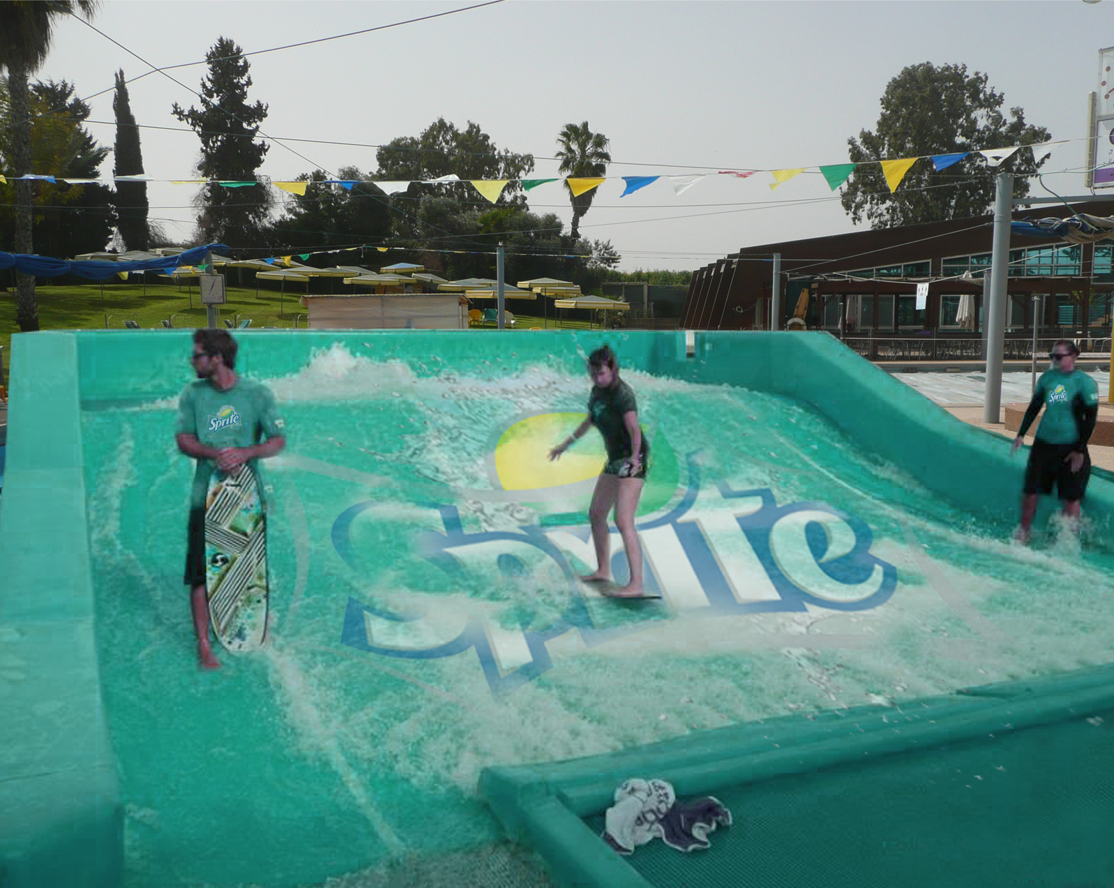 Sprite wave pool